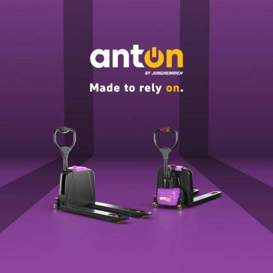 Ηλεκτροκίνητο παλετοφόρο μηχάνημα  - SW | PTL 1.5 | 560 x 1150mm | AntOn by Jungheinrich