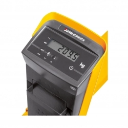 Jungheinrich AMW 22p χειροκίνητο παλετοφόρο με δυνατότητα ζύγισης & εκτυπωτή